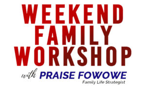 weekend family workshop logo
